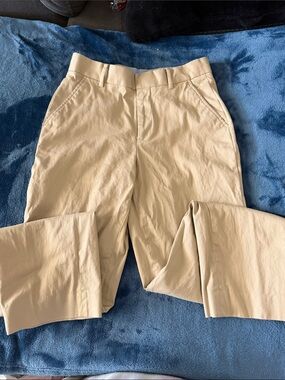 Tommy Hilfiger Cream Straight-Leg Kids Pants
